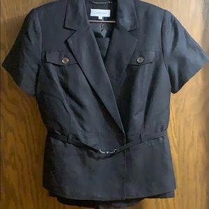 Calvin Klein 2 piece linen suit